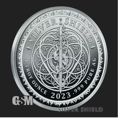 2021 Silver Shield 1oz Silver Proof - RELIGION IS MIND CONTROL