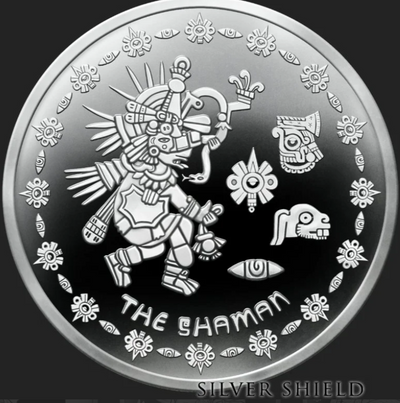 1oz Silver Shield Silver Proof 2025  THE SHAMAN