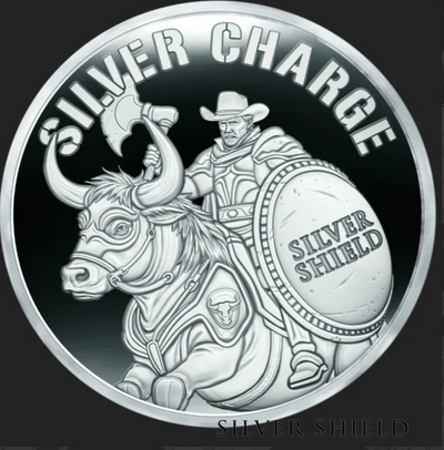 1oz Silver Shield Silver Proof 2025 SILVER CHARGE
