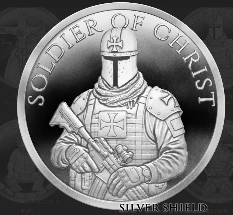1oz Silver Shield Proof 2026 SOLDIER OF CHRIST