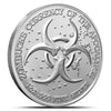 1 oz Silver Zombucks World LIBERTATTERED