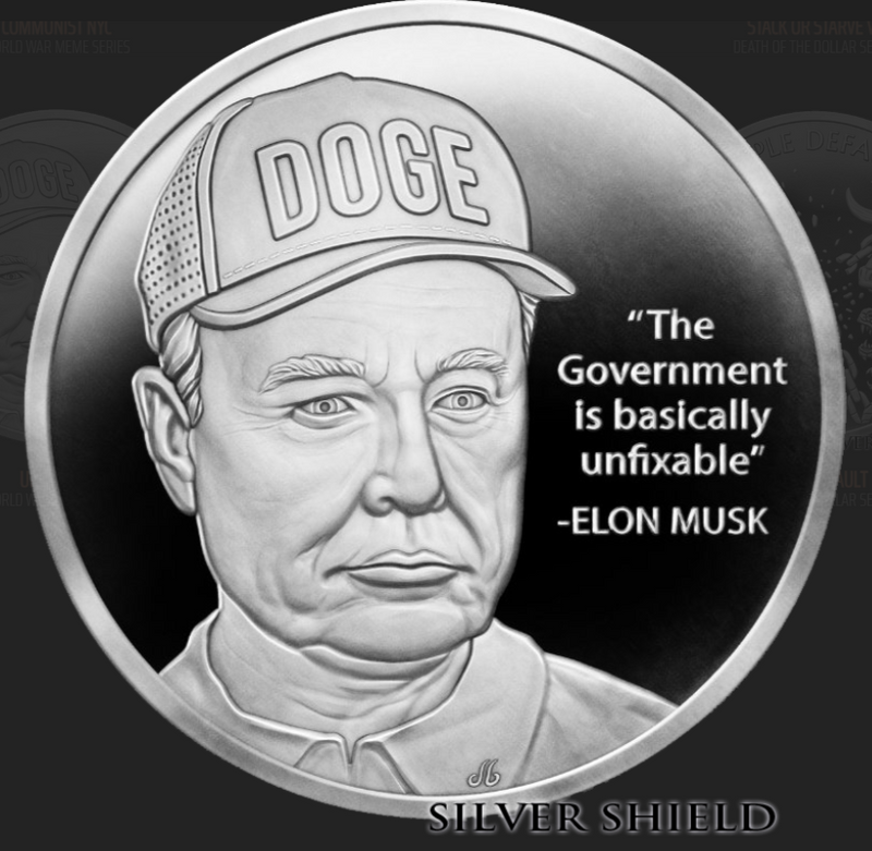 1oz Silver Proof 2026 Silver Shield UNFIXABLE