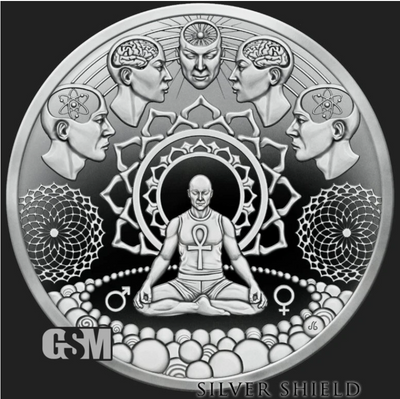 1oz Silver Shield Silver Proof 2025 UNIVERSAL MIND