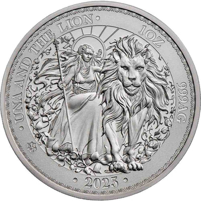 1oz Silver 2023 Una And The Lion