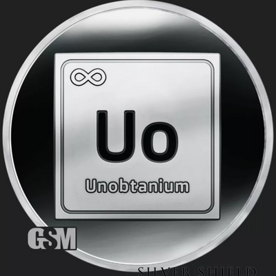 1oz Silver Proof Silver Shield UNOBTANIUM