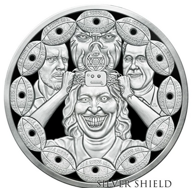 1oz Silver Proof  2021 ALL SEES ALL