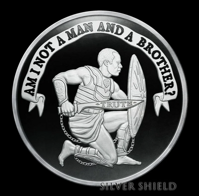1oz Silver Shield Silver Proof 2023 AM I NOT A MAN V2
