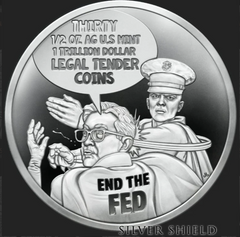 1oz Silver Shield Silver Proof 2025 BITCH SLAP V2