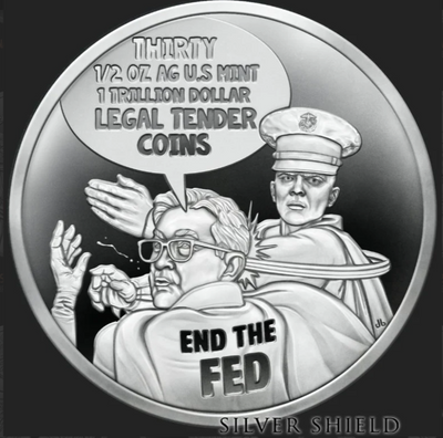 1oz Silver Shield Silver Proof 2025 BITCH SLAP V2