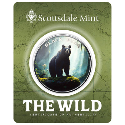 1oz Silver THE WILD SERIES- BLACK BEAR