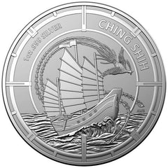 1oz Silver Royal Australian Mint CHING SHIH Pirate Ship