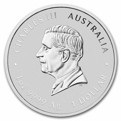 2025 Australia 1oz Silver Lunar Snake Coloured, SIII
