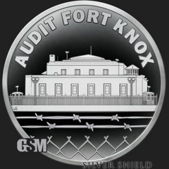1oz Silver Shield Silver Proof  2025 Audit Fort Knox