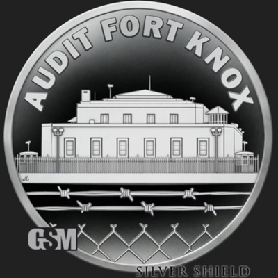 1oz Silver Shield Silver Proof  2025 Audit Fort Knox