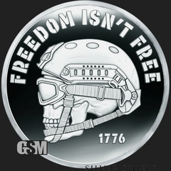 2025 FREEDOM ISN'T FREE V2 - 1oz Silver Proof