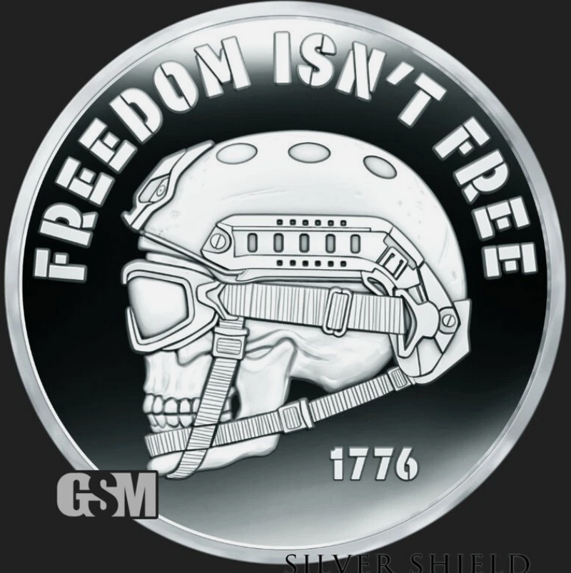 2025 FREEDOM ISN'T FREE V2 - 1oz Silver Proof