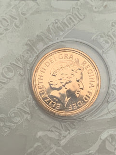 2006 UK Royal Mint 1/2 Gold Sovereign