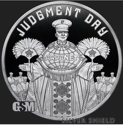 1oz Silver Shield Silver Proof 2023 JUDGEMENT DAY