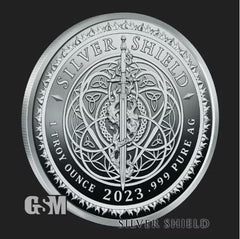 2022 Silver Shield MASTER OF REALITY - 1oz Proof - #22 "WORLD WAR MEme" Series
