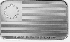 1oz Silver Bar - Mount Trumpmore