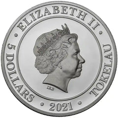 1oz Silver 2021 Goddess Europa