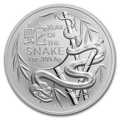 2025 1 oz Silver Royal Australian Mint Year of the Snake Coin