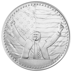 1oz Silver President Trump- 47th President