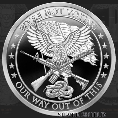 1oz Silver Shield Proof 2026 VOTING OUT OF THIS